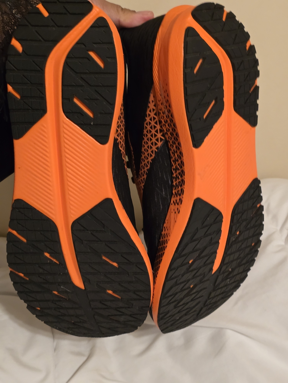 Brooks Hyperion Tempo Men’s Running Shoes Size 11.5 Black Orange Lightweight . - Picture 9 of 14